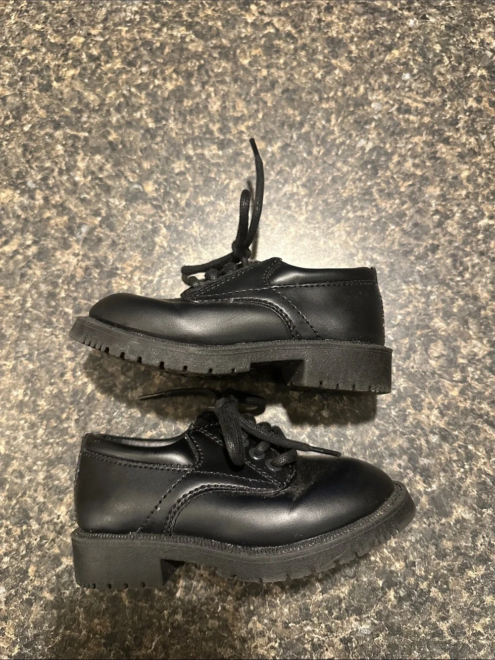 George Black Kids Lace-Up Dress Shoes